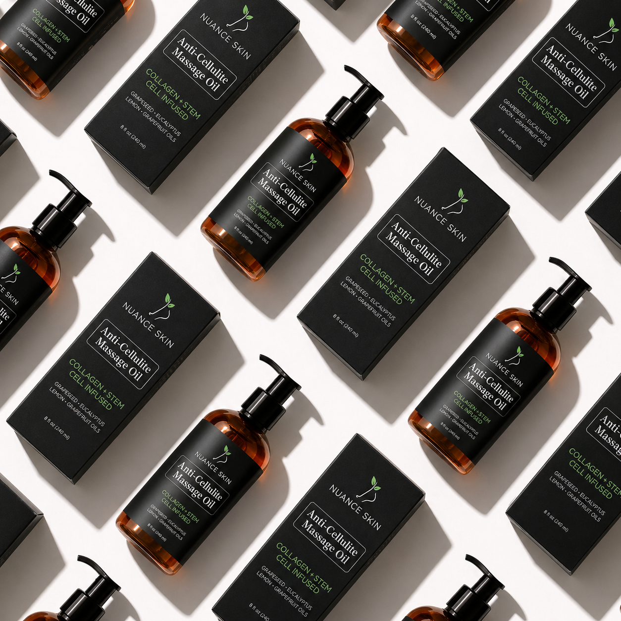 Anti-Cellulite Massage Oil (Collagen & Stem Cell Infused)