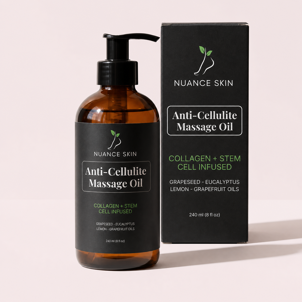 Anti-Cellulite Massage Oil (Collagen & Stem Cell Infused)