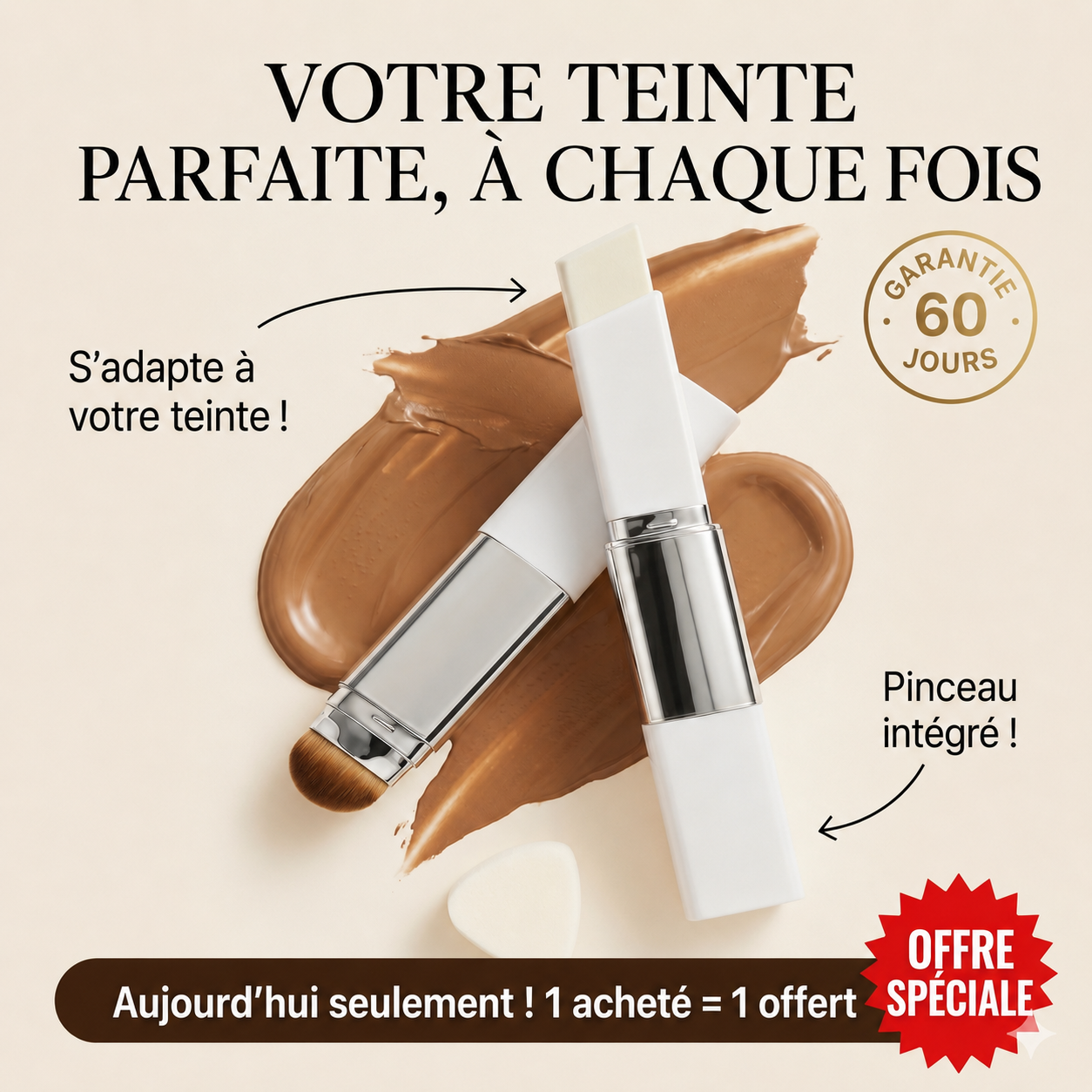 Nuance Skin · Stick Fond de Teint